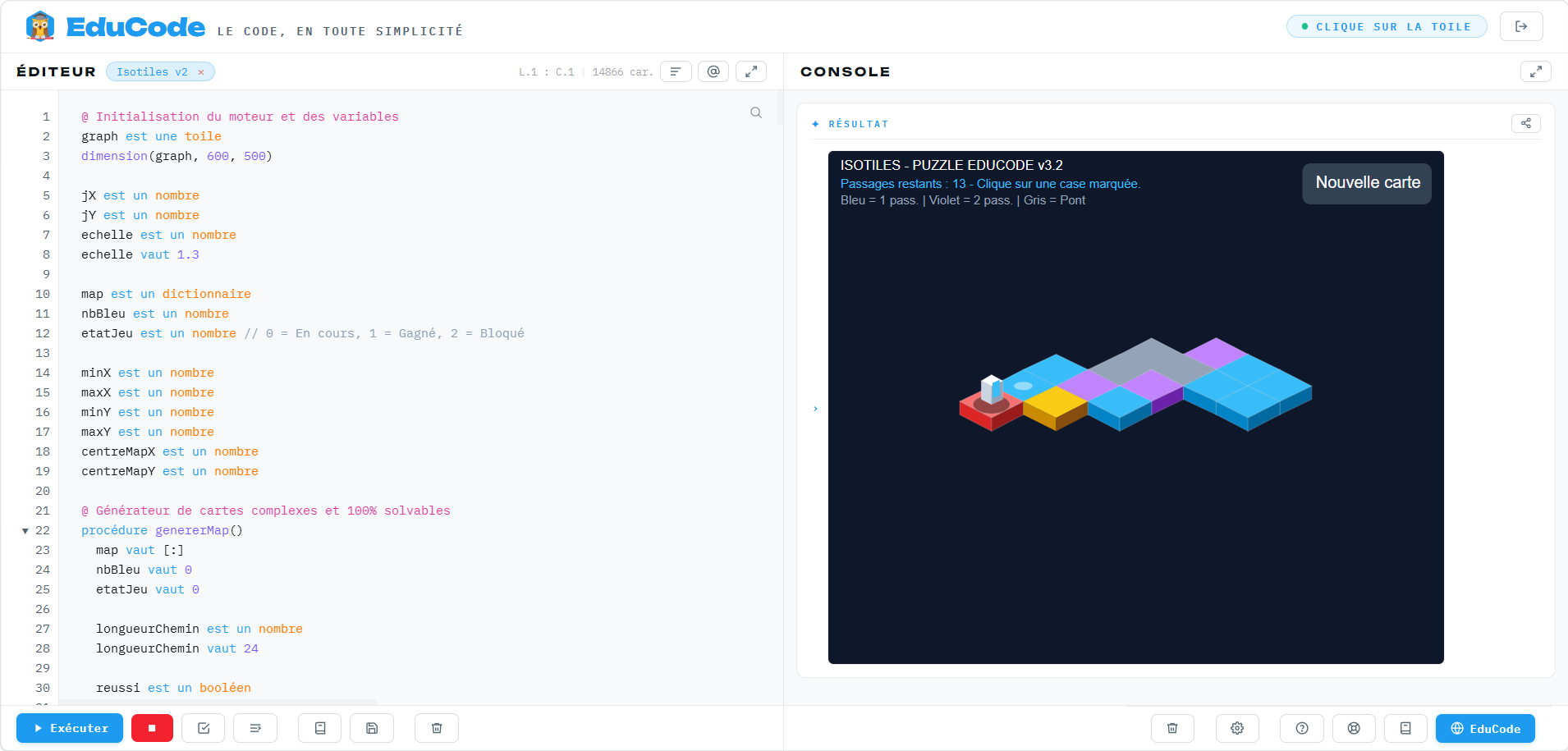 EduCode v3.2 arrive avec une nouveauté très attendue